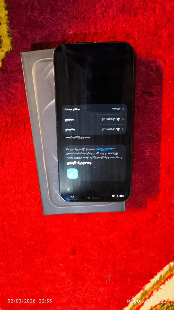 12برو ماكس.  بدل بي. بطاريه وشاشه أصليات. ذاكره ٢٥٦. دبل سيمكارت. سعر ٢٩٠ مكان بغداد


**إذا كنت صاحب هذا الإعلان وتريد حذفه لأي سبب، رجاءا أرسل رسالة إلى الدعم الفني**