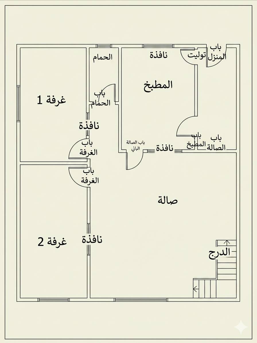 بيت للبيع بل عريبي مساحة 120 متر ثلاث طوابق خمس غرف كبيرة صالتين سعر 60وبها مجال