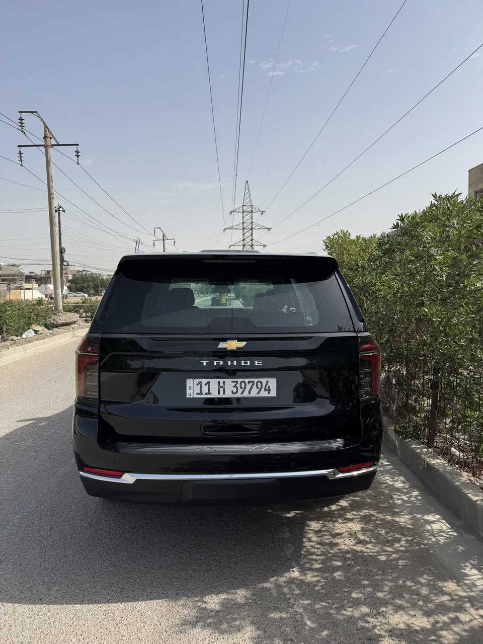 تاهو 2025 LS وكالة المنصور
ماشية 7 الاف 
مكفولة كفالة عامة 
مرقم بغداد كامل 

بصمة ابواب 
تشغيل عن بعد 
تحكم ستيرن جهتين 
رادارات 
تحديد مسار 
قيادة ذاتيه 
شاشة 
كاميرات 360 درجة 
كشنات كهرباء 2 
لد امامي 
لايت زنون 
سبايدر خلفي 
دوسات 
3 قطع تبريد 
7 راكب 
نظام اطفاء 
صاجات 
ويل كب كروم
ثلاجة 
حساسات امامية + خلفية 

مكاني بغداد السيديه 
السعر ب580$

***********
