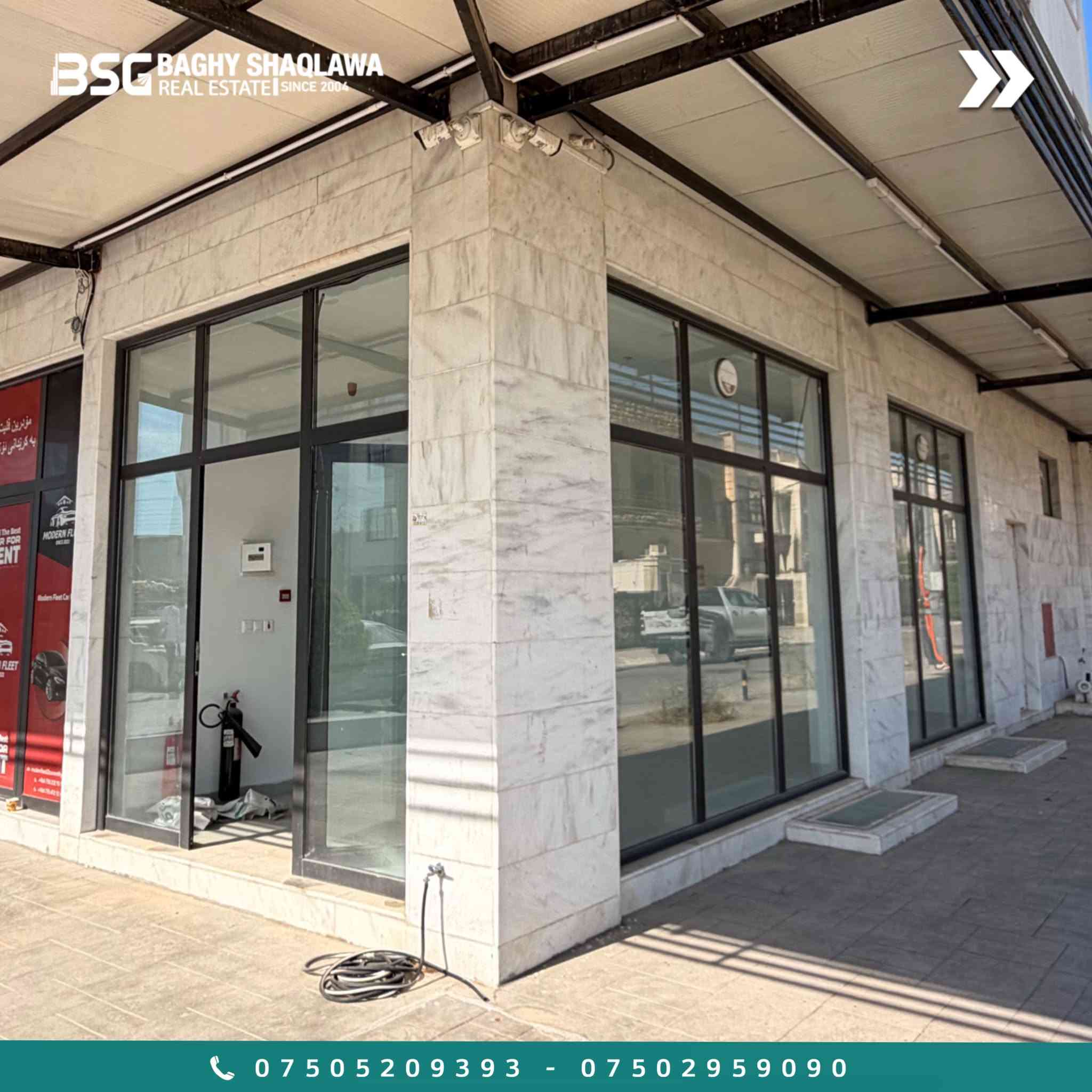 🏢 باڵەخانە بۆ کرێ لە هەولێر گەڕەکی ٣٢ی پارک | عمارة للإيجار في أربيل حي ٣٢ بارك
✨ تایبەتمەندییە سەرەکییەکان:
• ڕووبەر: 180م٢
• پێکهاتە: 3 نهۆم (پێنج شوقە) + نهۆمێکی ژێر زەمین (مەخزەن)
• جۆری شوقەکان: دوو ژووری (2+1) و ستۆدیۆ (1+0)
• بەشی بازرگانی: 2 دوکان لەسەر شەقام
🛠 سیستەم و خزمەتگوزارییەکان:
• ئەسانسۆری مۆدێرن
• سیستەمی دەرگای کارەبایی
• سیستەمی کامێرای چاودێری
• سیستەمی زەنگی ئەلیکترۆنی
• سیستەمی پێشکەوتووی ئاگرکوژێنەوە
———
✨ المواصفات الرئيسية:
• المساحة: 180م٢
• الهيكل: 3 طوابق (خمس شقق) + طابق تسوية (مخزن)
• نظام الشقق: غرفتين وصالة (2+1) وستوديو (1+0)
• القسم التجاري: محلين تجاريين
🛠 الأنظمة والخدمات:
• مصعد حديث
• نظام الأبواب الكهربائية
• نظام كاميرات المراقبة
• نظام الجرس الإلكتروني
• نظام متطور لمكافحة الحرائق
———
📞 بۆ زانیاری زیاتر و پەیوەندی - للمزيد من المعلومات:
📱 ***********
💬 واتسئاپ ڕاستەوخۆ - واتساب مباشر:
🌐 https://wa.me/9647505565454
#erbil_real_estate #erbil #32_park #عقارات_اربيل #اربيل باڵەخانە_بۆ_کرێ عمارة_للإيجار
