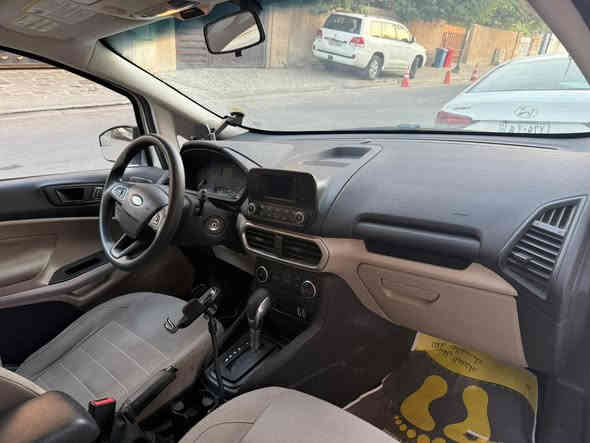 فورد ايكوسبورت 2021
فورد ايكو سبورت S 2021 وارد امريكي محرك 4 سلندر سعة 2.0L
اللون ابيض 
فحص و هزة كامل رقم السليمانية
المواصفات: دفع رباعي، كاميرة و حساس، تحديد سرعة، ومواصفات اخرى
ماشية فقط ٥٥٠٠٠ الاف كم
بيها 2 قطع صبغ
جاملغ امامي سائق، وبنيد
ايرباگات كاملة كلها سليمة

السعر ١١.٥٠٠$ مجال بسيط ***********
