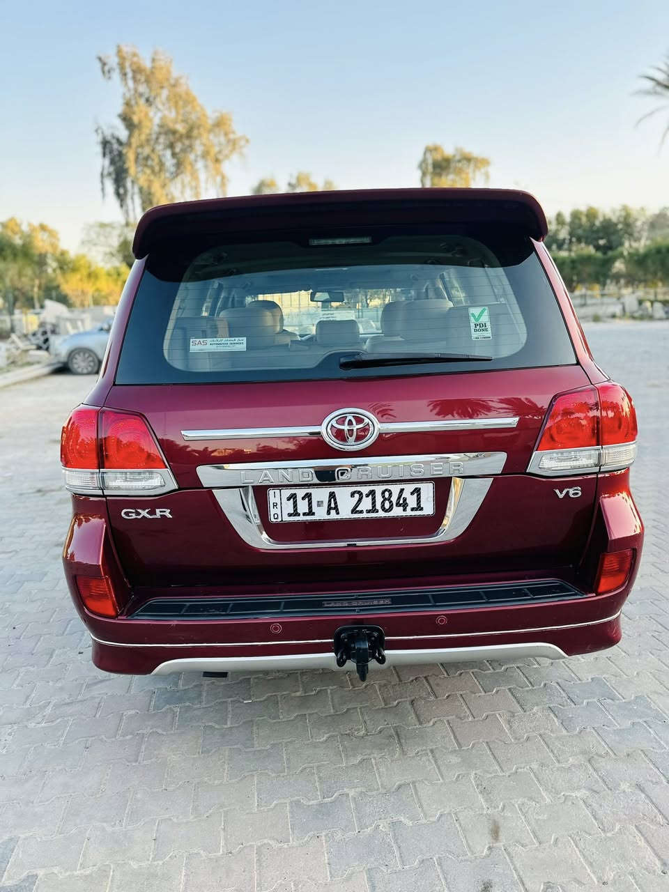 سلام عليكم للبيع او المراوس
لاندكروز 11ستينيه سياره حلوه وجديده كله عل بلاد مكفوله كفاله عامه ماعدا البنيد كلير سبب الجراد فقط تخم تاير دلوب جديد كير مكينه مكفولات لايت زنون مواصفات كامله جلد بلادي
ماشيه 127كيلو رقم بغدادانكليزي  بسمي تحويل مباشر 
#السعر280وبيهامجال وبل عافيه عل ياخذها العنوان بغداد الكاضميه 
***********☎️***********
