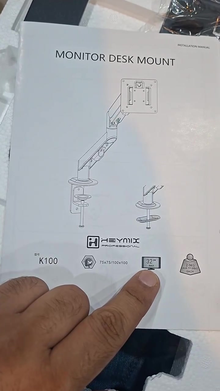 متوفر ستاند شاشة هايدروليك heymix k100
تتحمل وزن 9 كيلو وقياس من 13 الى 32 انج
السعر 30 الف مع التوصيل


**إذا كنت صاحب هذا الإعلان وتريد حذفه لأي سبب، رجاءا أرسل رسالة إلى الدعم الفني**