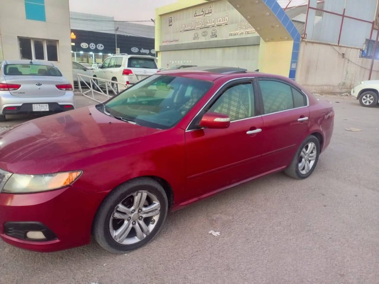 كيا اوبتيما موديل 9 امريكي  رقم واسط ماشي  مكينه 2400 سياره بها 4 قطع صبغ بدون دواخل
جاهزه كير مكينه حداديه تبريد تخم تاير كله جديد  السعر 83وبيه مجال بسيط مكاني بابل سياحي قريه الساده رقم الهاتف ***********
***********

