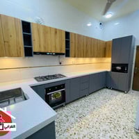 مطبخ هجين • المنيوم • خشب HDF