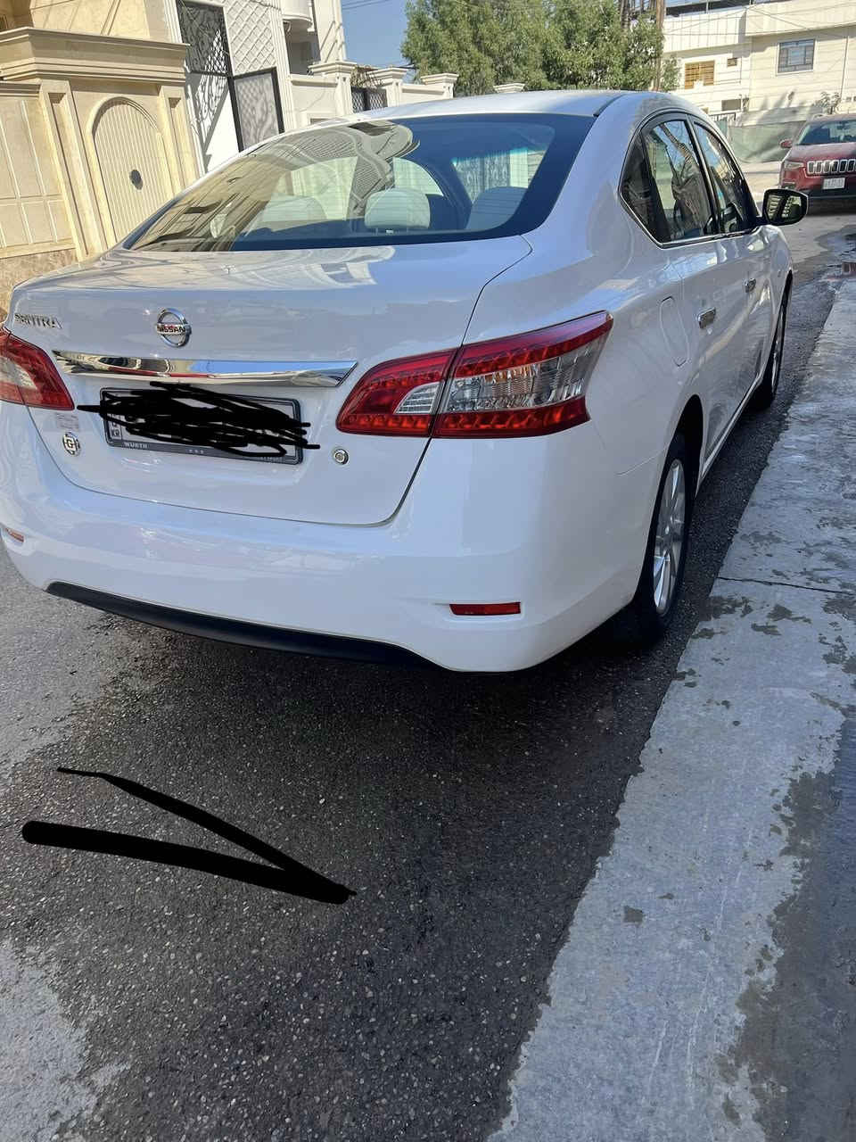 سلام عليكم نيسان سنترا موديل ٢٠١٨ خليجي ياباني بسمي  رقم اربيل سنويه ٣١             للبيع أو مراوس لتواصل *********** وتساب
