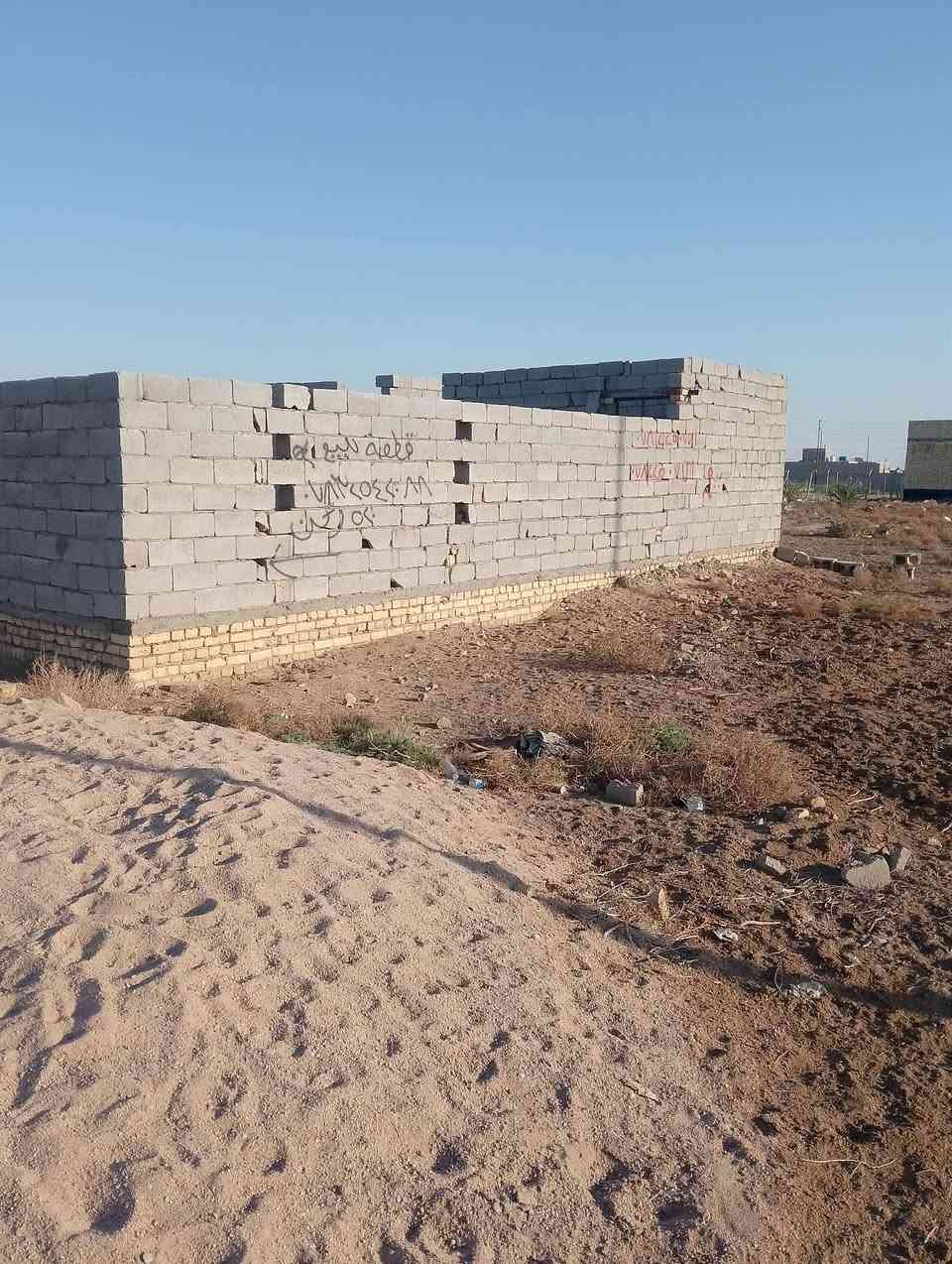 سلام عليكم ورحمة الله وبركاته هيكل البيع السبل الثاني جاي من دور اليتام مساحه 132 متوفر ماي وكهرباء كلشي موضح ب الصوره سعره 12وبي مجال باقي التفاصيل ع مراسله الرقم ***********
