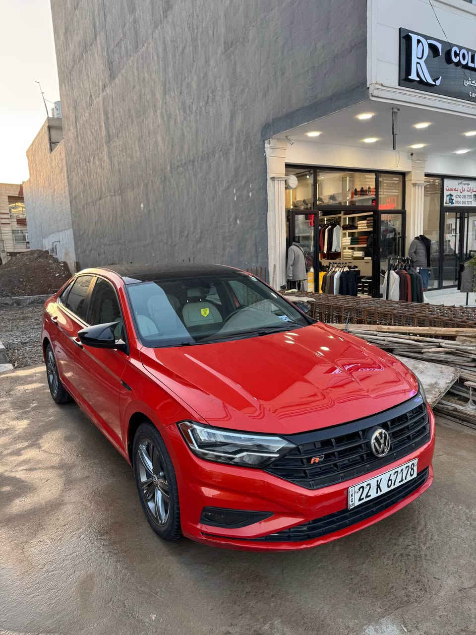 السلام عليكم
للبيع سيارة جيتا 2019 ار لاين
بانوراما
محرك 14 توربو المرغوب
رادارات بالمراية ورادارات امامي وخلفي
ويل بلادي اري لاين و4 تايرات جديدة
بريك بصمة
اوتو ستوب
ايكو
كشنات هيتر السائق والسكن
كشنات جلد ولون كريمي بلادي
تحكمات ستيرن
بلاجكتورات
السيارة كبس من الامام والخلف
السيارة بيها فقط جاملخ السائق وباب الساىق
ايرباك تكمة فقط 
السيارة ماشية 69 مايل فقط
كير ومحرك وكعربائيات كلها شرط
حجر بلادي بشرط
رقم اربيل دولي وسنوية جديدة
السيارة بأسمي تحويل بشرط
السعر المطلوب 143 ومجال بسيط للطيبين
*********** أربيل, العراق
