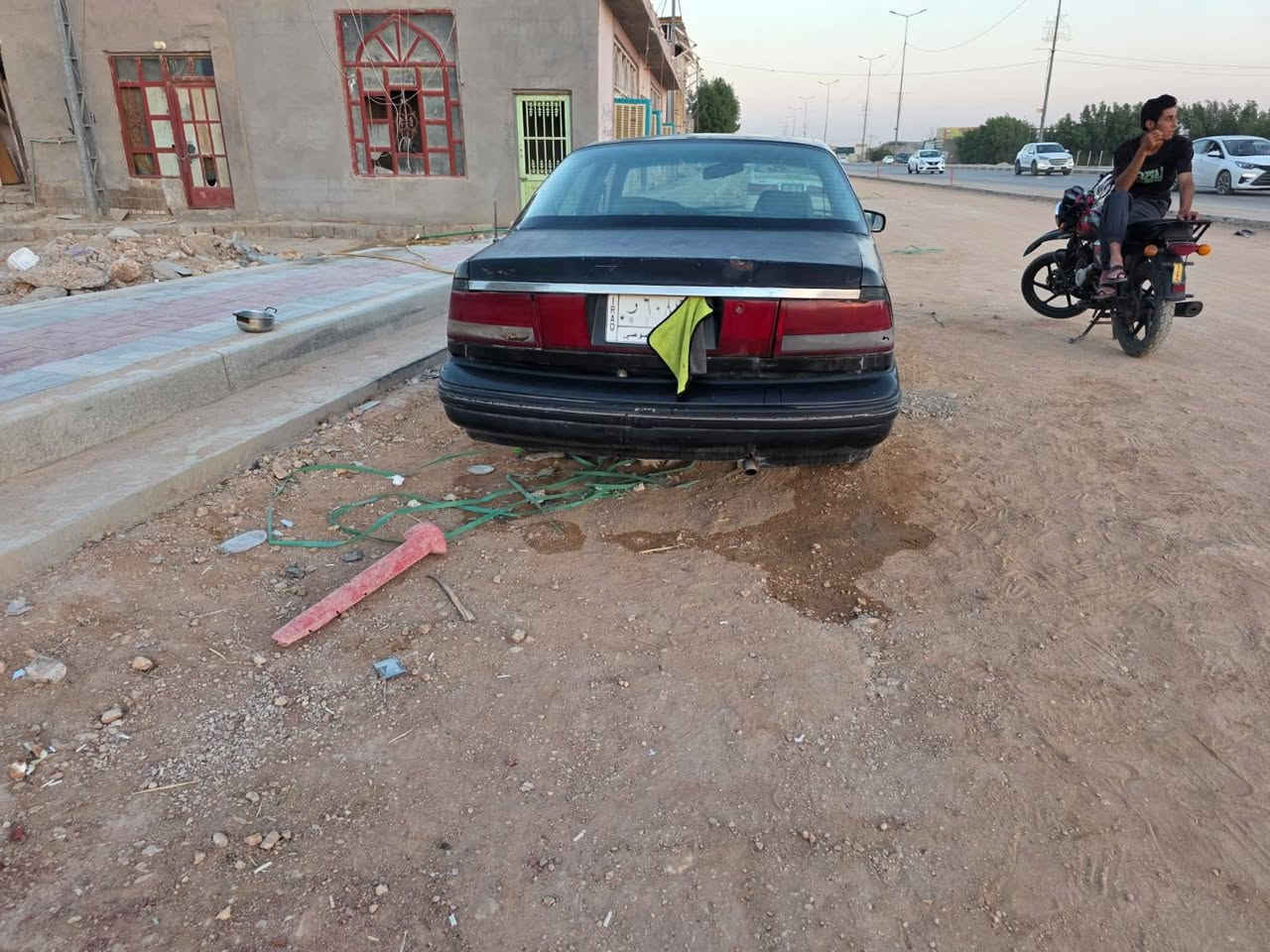 سلام عليكم دايو ابرنس موديل ٩٤ السياره مكفوله من الضربه ولخياس ولمداور والغرامات ال سعر18 وبيه مجال للسفسار *********** مكان نجف عمود 110
