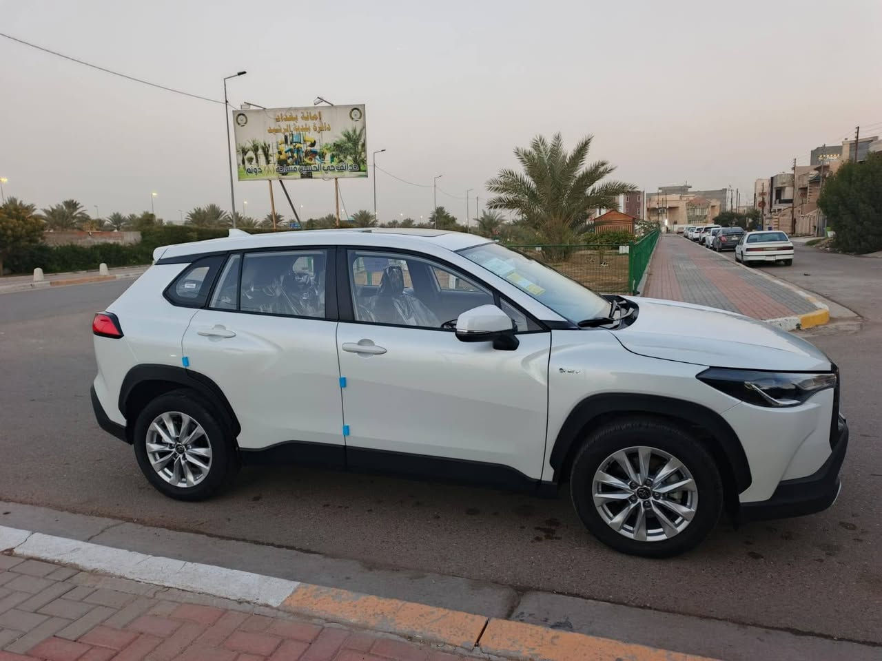 السلام عليكم كورلا كروز مكفوله من الضربه والصبغ والبارد كفاله عامه موديل2025 خليجي السياره
مواصفات
هايبرد
محرك 2000
فتحه 
بصمه 
فول تحكم ستيرن 
هاند بريك دكمه 
أوتو هولد 
اسير بلمري
شاشه كار بلي 
رادار أمامي توفق ذاتي
اربعه دسك ايبي اس ابريك 
اريل ماوس جيبي اس
وباقي المواصفات معروفة 
رقم بغداد بسمي هزه جديده ورقم جديد بسمي 
ماشيه 8 الف
جديده جدا جدا بحاله الزيرو

***********

***********
