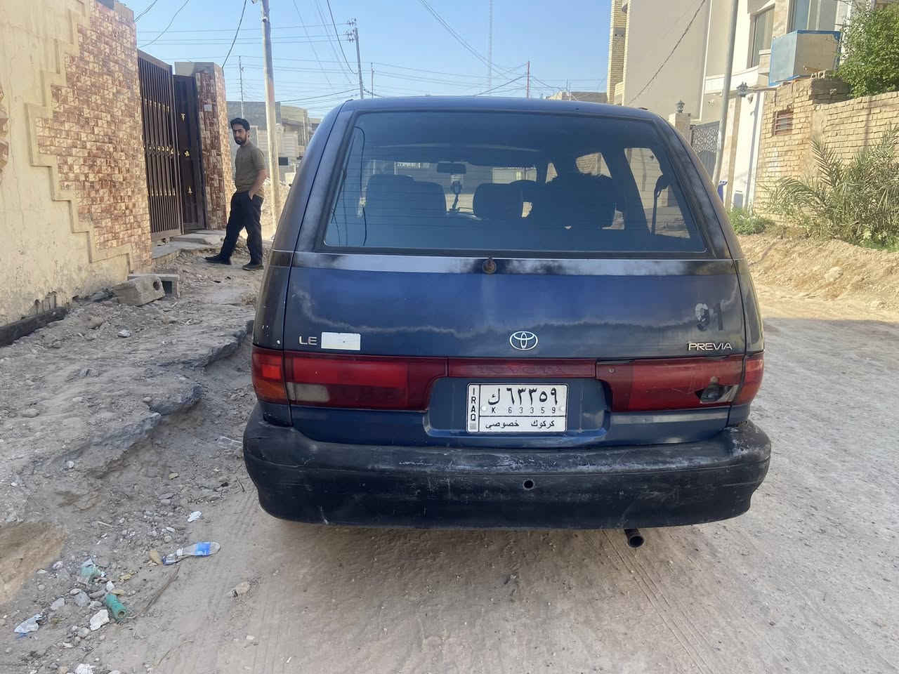 تخدم للخطوط بيع أو مراوس

تويوتا بريفيا ياباني  ٧ راكب موديل٩١ يسرى بلادي
تبريد قطعتين 
كير أوتوماتيك بي ضعف عالبك
محرك ٤ سلندر بلادي حجم ٢٤٠٠
سنتر لوك ريمونت
تخم تاير جديد 
انارة فول داخل وخارج
رقم كركوك مشروع وطني شرط تحويل أو وكالة  

السعر ٣٧ ورقة  

*********** رقمي وبي واتساب
المكان أربيل اجيك تجيني مو مشكلة 

بيع او مراوس حسب القناعة
