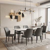 طاولة طعام • سطح مرمر • تركي أصلي