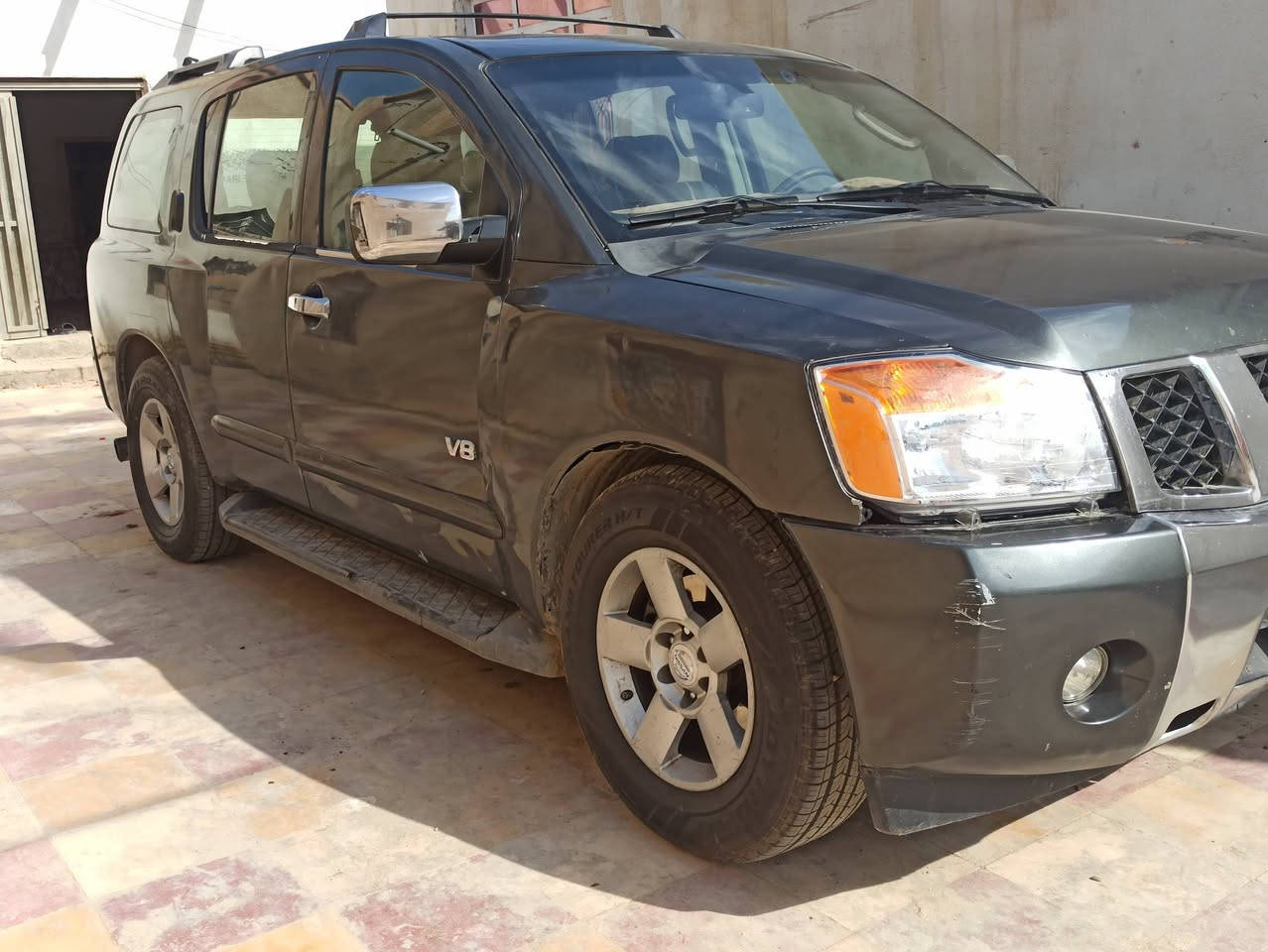 السلام عليكم
سيارة نيسان ارمادا  2007  رقم بغداد مشروع وطني  گير ومكينه خير جدد حداديه تخم تاير كهربائيات كله جديد وشرط مكفوله من الضربه صبغ حزام اثر جراد .. سيارة حلوه  مكانه الناصريه سيد دخيل ألسعر 80وبيها مجال 

..‏‪0775 042 8083‬‏
