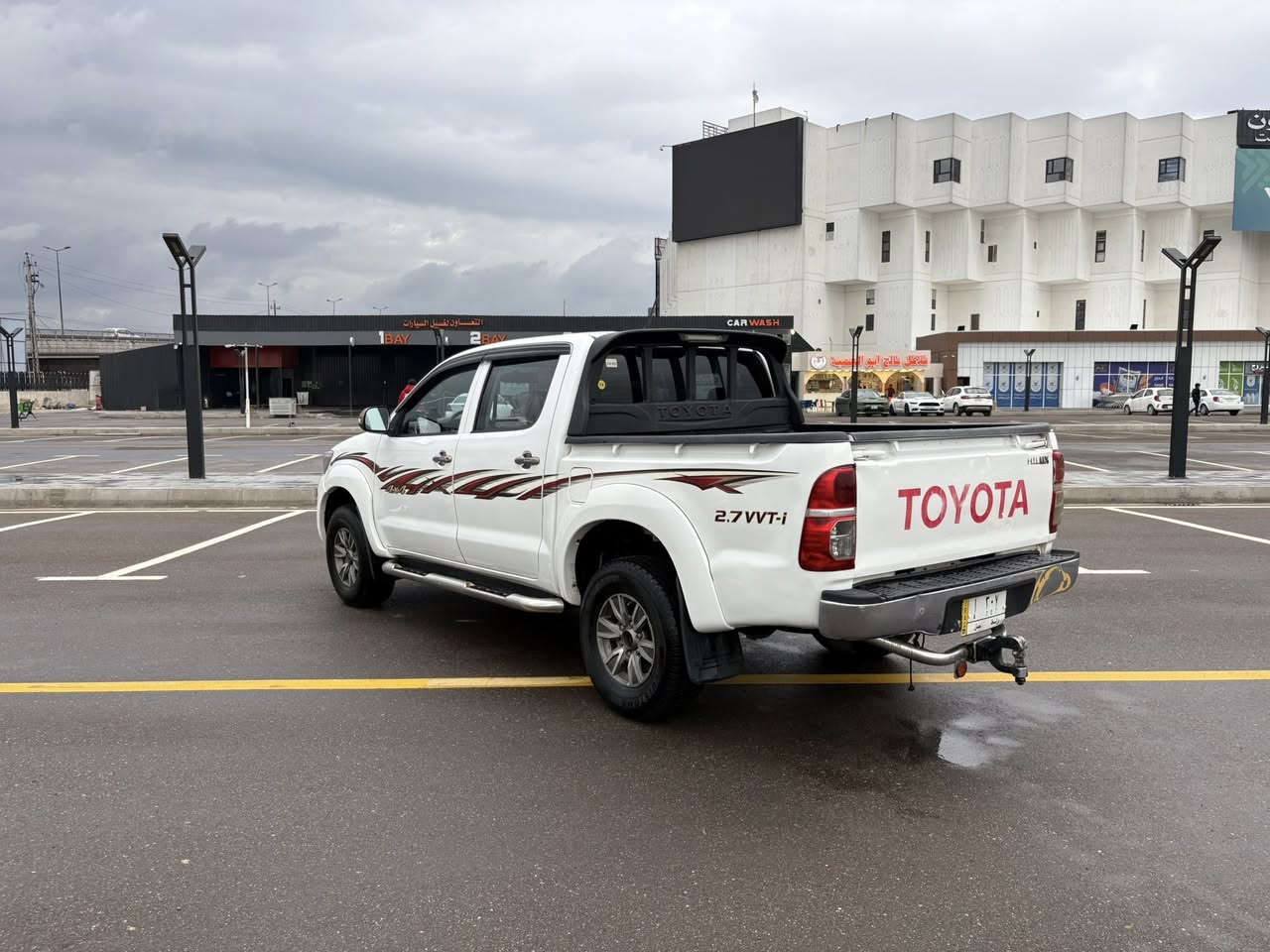 هايلوكس 2012
ماشيه 180 
سياره خير من الله بدون نقص 
بيه صبغ جامغ امامي وخلفي فقط 
رقم مميز واسط 
السعر 188 بيه مجال بسيط 
مكاني بغداد 
للستفسار ***********
