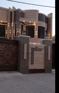 بيت للايجار بغداد بلديات التجار ليجارة 750@ 250متر طابقين غرفتين جوة و...