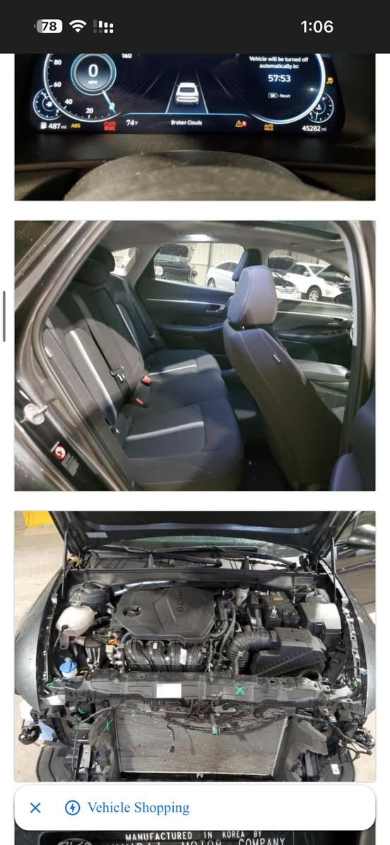 سوناتا 2023
مواصفات SEL 

بدون صبغ 

مكان سيارة بدهوك 

سيارة كاتي تترقم شمالي دهوك اربيل سليمانية 
تكلفه الرقم 11 ورقة 

سيارة ماشي 46 الف مايل 

محرك 2.4 دوش المرغوب 

للاستفسار اتصل على ارقام تالية 

***********

***********
