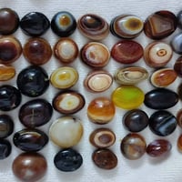 احجار سليماني • عقيق مجزع • سعر بلاش