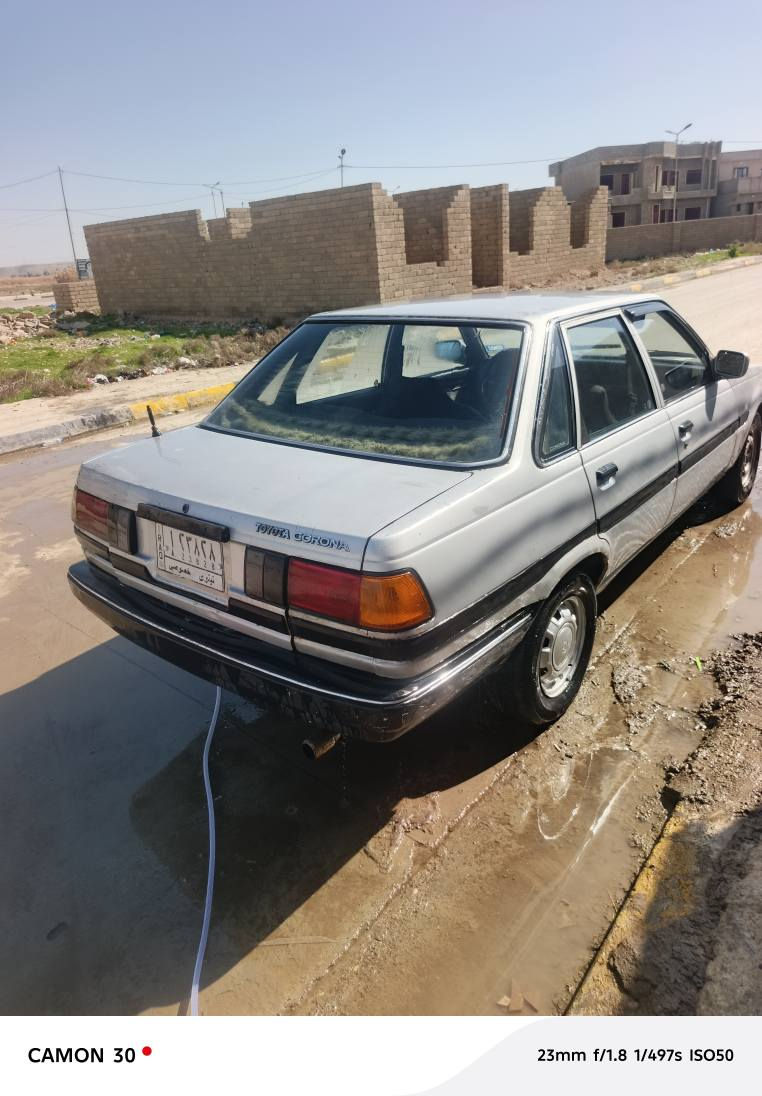 السلام عليكم سياره كورلا موديل84 كير اوتماتيك محرك بي بدايه صرف رقم نينوى سنويه لل28 شرط وكاله وتحويل 
سعرها مناسب اتصل ودلل ***********
