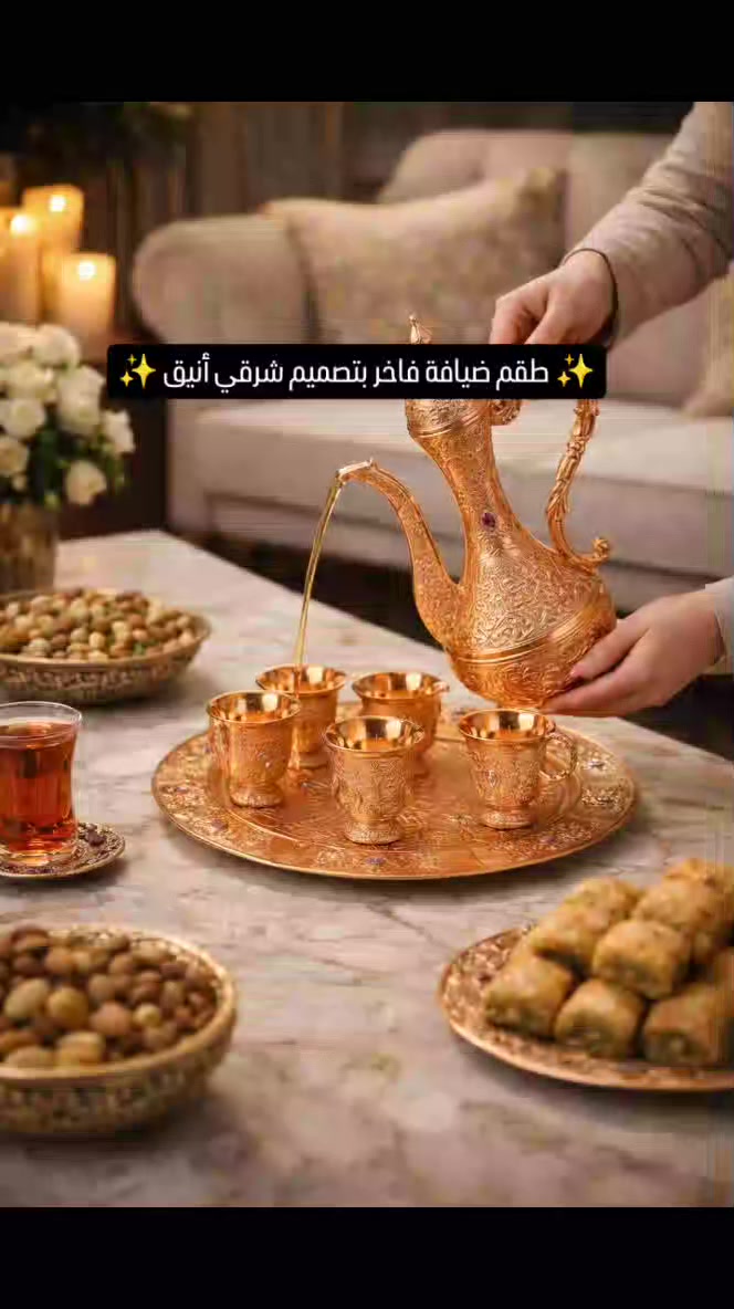 ✨ طقم ضيافة فاخر بتصميم شرقي أنيق ✨
إذا تحب تضيف لمسة فخامة وجمال لجلساتك 👌 هذا الطقم هو الخيار المثالي!
🔸 تصميم شرقي راقي يلفت النظر
🔸 معدن عالي الجودة بلون نحاسي لامع
🔸 دلة مزخرفة مع أكواب وصينية متناسقة
🔸 مثالي لتقديم القهوة والشاي بأسلوب أنيق
💫 مناسب للضيافة، المناسبات، والبيت العصري
💰 السعر: 30 ألف فقط
🔥 لا تفوّت الفرصة وخلي ضيافتك مميزة وفخمة!
#طقم_ضيافة
#ضيافة_فاخرة
#دلة_عربية
#قهوة_عربية
#ديكور_منزلي
أناقة
هدايا


**إذا كنت صاحب هذا الإعلان وتريد حذفه لأي سبب، رجاءا أرسل رسالة إلى الدعم الفني**