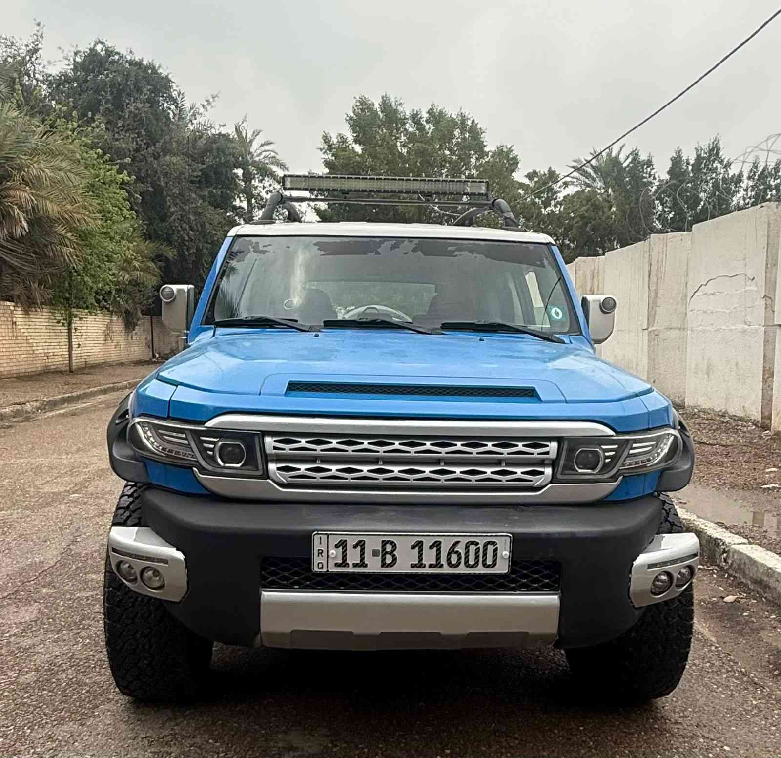 السلام عليكم ورحمة الله
تيوتا اف جي كروزر ٢٠٠٧
رقم بغداد #مميز باسمي

تو ويل شلعتها تخبل

السيارة بدون صبغ بدون تبديل ليبل واحد

كير مكينه تبريد حدادية كفالة
شادلها تخم تاير جديد مو بالة بمليون
دهن كير و سيرفس للكير والمحرك كامل
صدر جديد و تخم دسكات و تخم فلنجات و تخم بولبرنات
تخم بلكات اصلي
بجم وبك لايت شكل الرانج  
بوشكرات
سيبايه بوري عريض
لد بار اصلي يسويها نهار
لايتات زنون عدسة
اشاير لكزز 
بصمة و تشغيل عن بعد
منظومة تبريد جديده 
ما بيها نقص او ملاحظات
داخلها جديد
مكاني بغداد حي تونس
***********
