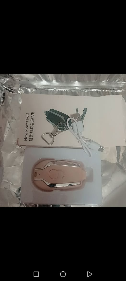 ايربود مع باور بانك بشاشه رقميه
و باور بانك شحن على شكل بصمه
موجود توصيل بغداد وكل المحافظات


**إذا كنت صاحب هذا الإعلان وتريد حذفه لأي سبب، رجاءا أرسل رسالة إلى الدعم الفني**