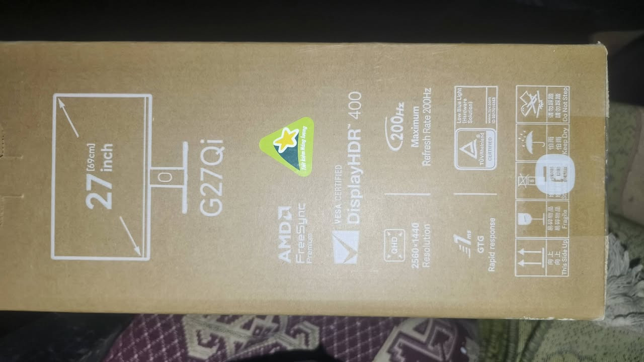 شاشة شاومي 2k 27 200hz مشتريها يوم 8 /6 السعر 220 قفل مكاني بغداد
***********
