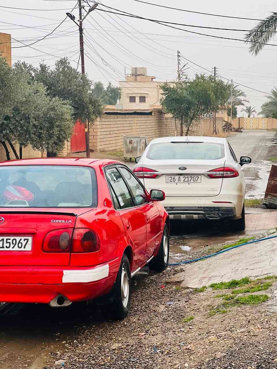 سلام عليكم كورلاء لون 🍅🥫موديل 99تخم تاير جديد كير ومحرك شرط أنطيك بيهن  تبريد ثلج تتفئه نار سياره كهربائيات شغاله مصبوغه للجماليه وسونره وياه  شرط صاحبه شرعي موجود للبيع او مراوس سعر 65وببه مجال   وذا اكو سياره قساط أنطيه مقدمه وال بقيه بل شهر ورقتين رقم الهاتف ***********
