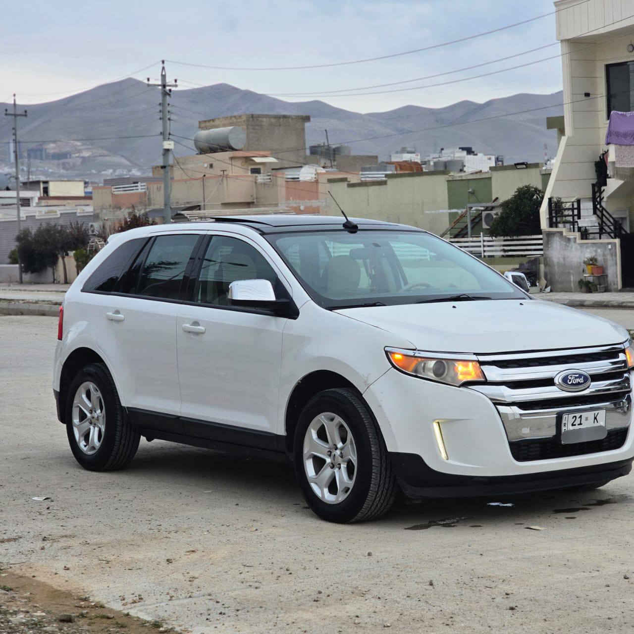 Ford edge 2014 Full 
فۆردی ئیدج مۆدیل 2014
فوول مواسەفات بەس دەبڵ ئەکسل نییە
کوشن هیتەر، پانۆراما، سوکان ڤۆلیۆم، شاشە گەورە، کامێرا،
کوشن جلد، تحدید سرعە، لایت ئۆتۆ و عەدەسە، زۆر مواسەفاتی تر 
دوو پارچەی بۆیاخە بێ ناوگرتن بێ سارد و تەعدیل
ڕەقەم و سەنەوی و ژینگەی تازەیە تا  9/2030
چوار تایەی تازەیی لە ژێرە 
گێڕ و مەکینە و کارەبایی بەشەرت
نرخ: 135 و معامەلەیەکی کەم
ژمارەی خاوەنی : 
***********
***********
سلێمانی السليمانية, العراق

