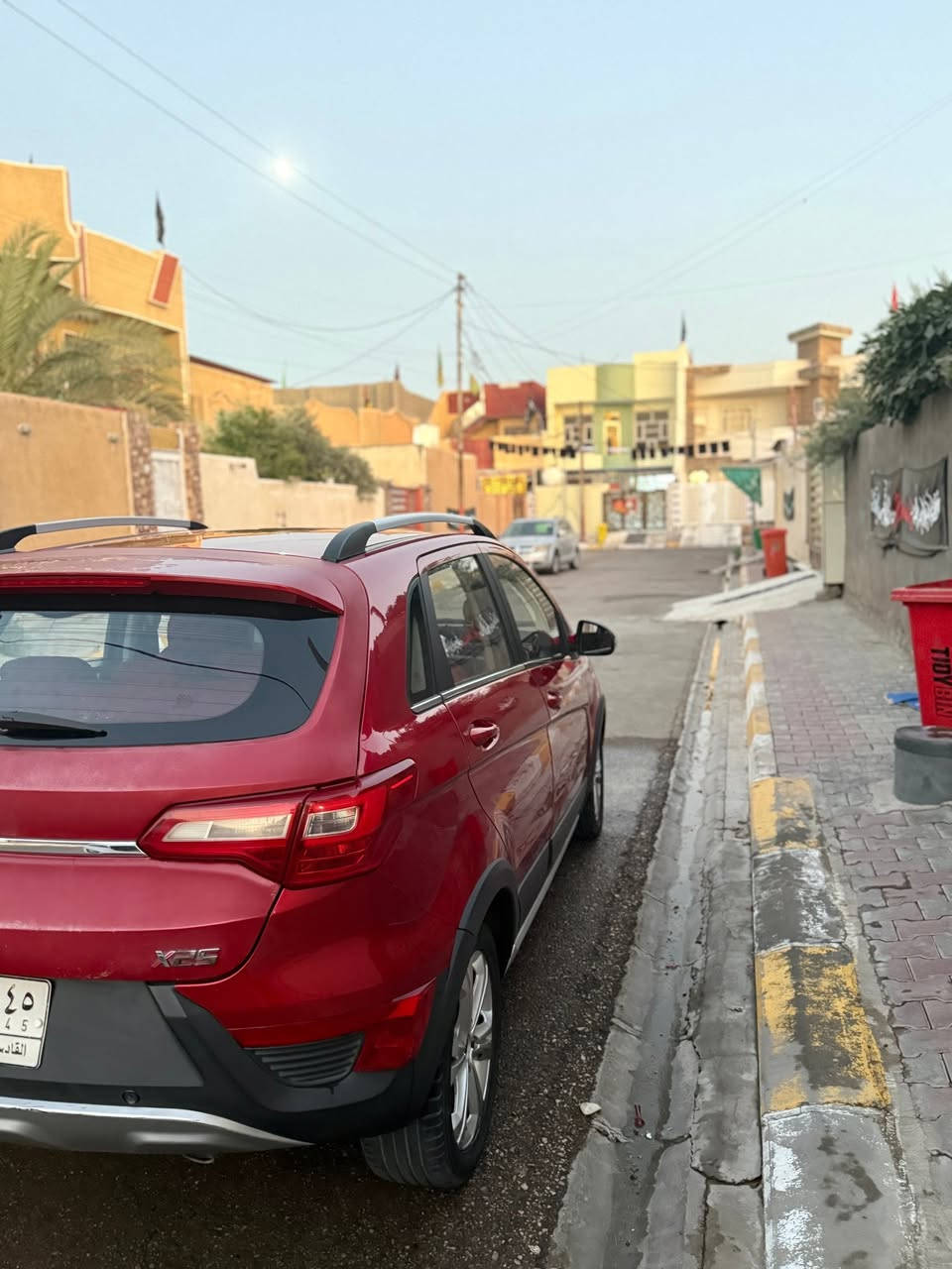 بايك اكس ٢٥للبيع  موديل ٢٠السياره جاهزه رقم قادسيه مطلوبه اقل السنه واصير حره  بيه قبق الجنطه صبغ فقط السعر ٧٥ العنوان واسط الصويره ***********
