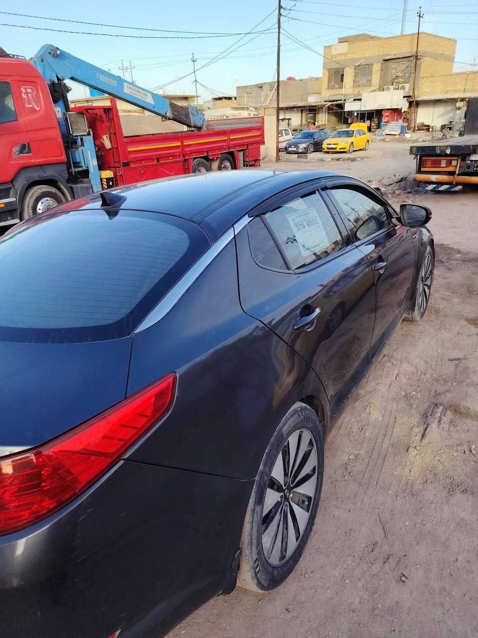 بيع ومراوس حسب القناعة
كيا اوبتيما مديل 2013 وارد امريكي 
محرك 2400 GDi شرط تفول عادي اذا دكت دوانز خسار البالك 
فول موصفات 1/1 
تحكمات ستيرن
كشنات كهرباء
نضام ECO قتصادية سيارة متصرف 
فتحة
خزن ميموري
كشنات تدفئة وتبريد 

تبريد قطعتين 

رقم بغداد دولي شرط تحويل باسمي سيارة 

المكان /سماوه
رقم***********
