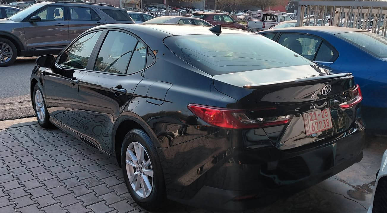 تويوتا كامري 2025
موصفات LE..هايبرد
ماشي9 الف..حادثها جامرلغ خلفي 
بدون ارباك..بجم كبس 
رقم كاتى..يترقم اربيل وسليمانية 
سعر 215 $
***********
