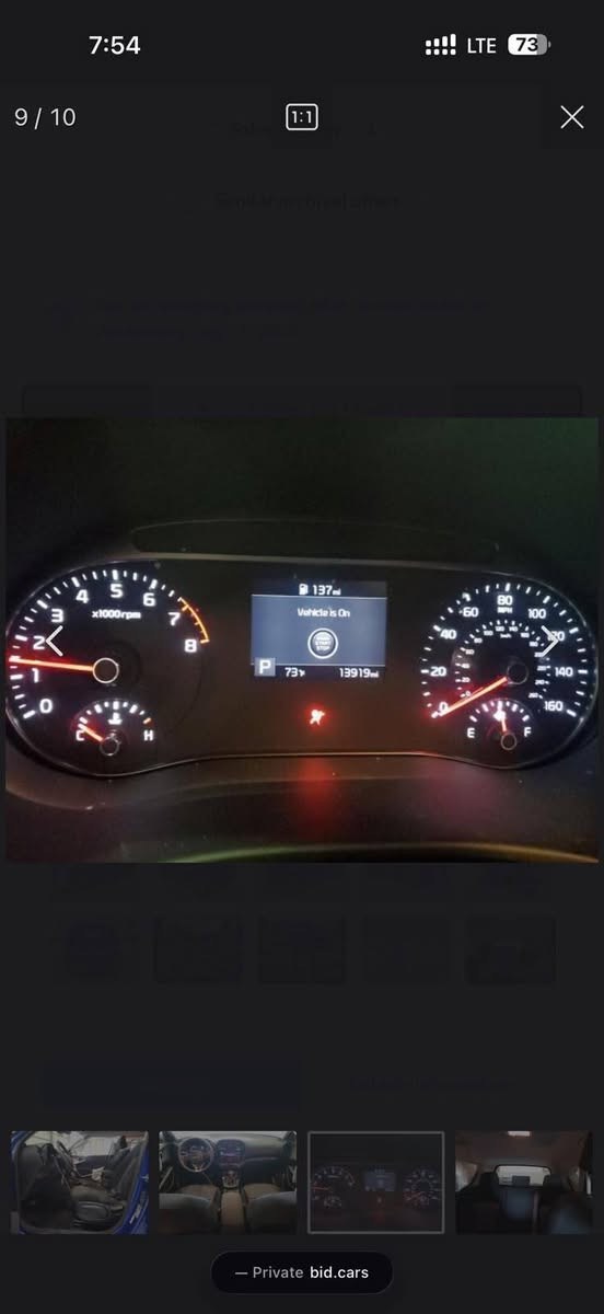 كيا صول موديل 2022 Xline
فول عدا الفتحة

ماشية 126,466 km
لونين
رادار خلفي
رادار امامي
شاشة كبيرة
تشغيل بصمة
ابواب بصمة
تشغيل عن بعد
تحكم ستيرن
ويل 18
محرك دوش 2000
اير باك بردة بصف السايق
حادثها مال امريكا ممصلح موضح بالصور
السعر 160 ورقة وبيها مجال 
مكانها شارع فلسطين
للاستفسار ***********
