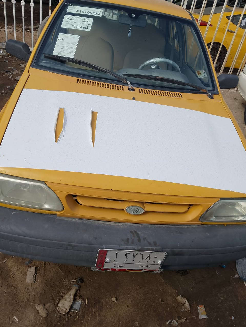 السلام عليكم شباب سايبا موديل 15جاهزه مكينه كير شرط السياره فطر مابيهن شواصيهه دوشمه كاعيه جديده السياره جاهزه رقم بغداد مكان السيارة ديوانيه مالكهه جيرانه السعر 32وبيهه مجال تجي واتكلب واعيوني اشلعهن *********** الشراي يتصل
