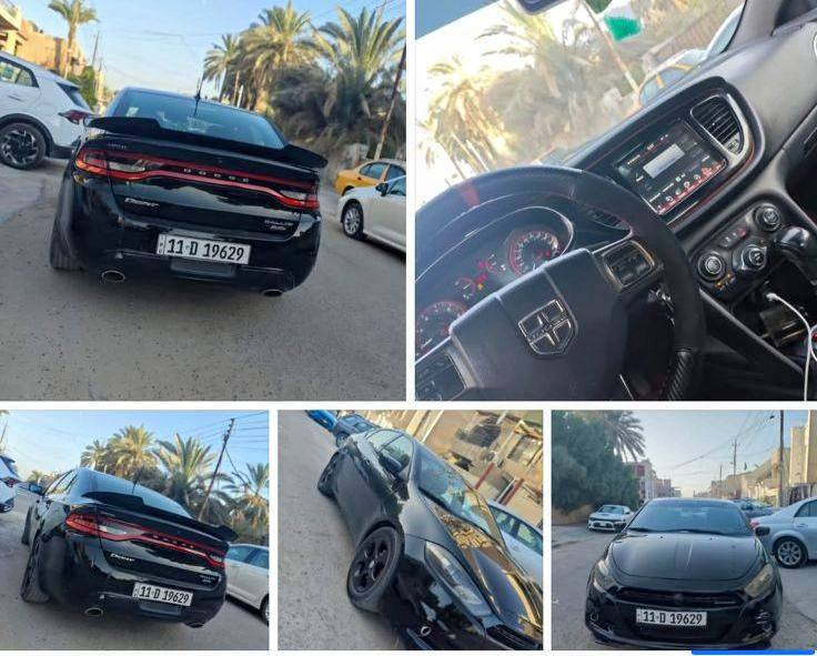 دوج دارت موديل ٢٠١٤
اللون اسود 
محرك ٢٤٠٠
كير ومكينة مكفول 
ماشية ١٨٢ كم حقيقي 
دبل اكزوز 
الرقم بغداد مشروع وطني 
السيارة بأسمنة مال جناي 
تخم تاير جديد 
صدر امامي خلفي جديد 
تبريد وتدفئة وي السويج
شرط التحويل 
مكانها بغداد نهاية حي اور 
الرقم ***********
السعر ٧٣
