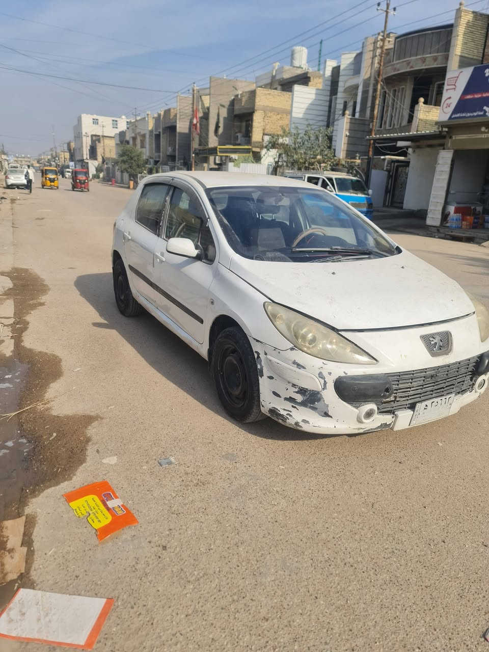 بيجو فرنسي 307موديل 2006كيرمكينه ياباني كورله اوتوماتيك كفاله بيها دخانه سوده بسبب الأيسي مكينه كير تبريدثلج  كفاله تخم تاير جديد باتري جديد سنترلوك  بس الأيسي يخربط بغداد وكاله مروريه بأسمنا تحويل مباشر شرط ماعليها فلس ادور مراوس حتا لو اغلئ والفرق اقصاط  بيع ب 35ورقه واتساب *********** بغداد العبيدي
