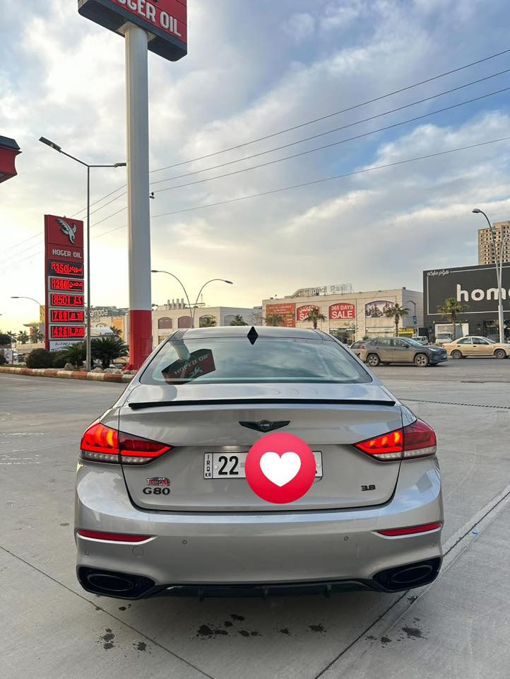 السلام عليكم. جنيسس g80 . موديل ٢٠٢٠
فول مواصفات الخير . محرك ٦ سلندر . وراد أمريكي 

رقم اربيل بسمي . حادث جاملغ بنيد بارد بدون صبغ 

طاك ايرباك برده فقط . السعر على رقم تلفون 

***********@
