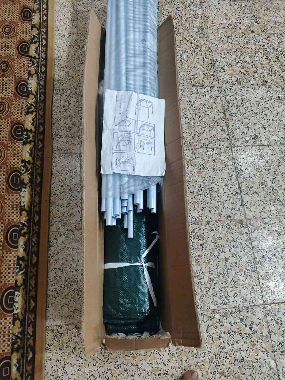 سلام عليكم مضله 3x3 
تفيد للتخيم للحدائق 
٦٥الف مكاني بغداد السيدية


**إذا كنت صاحب هذا الإعلان وتريد حذفه لأي سبب، رجاءا أرسل رسالة إلى الدعم الفني**