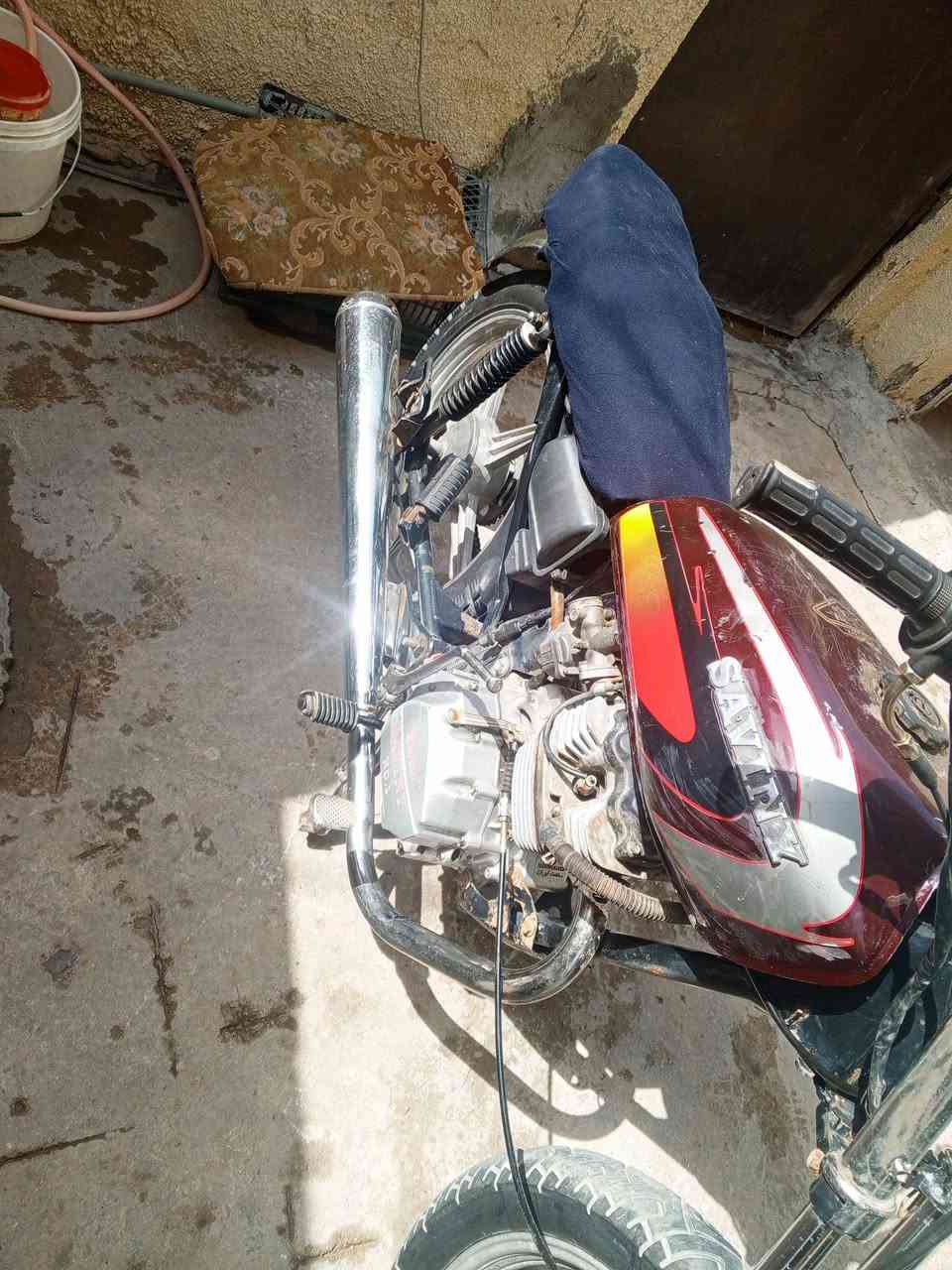 دراجه ايرانيه 5 كير مديل2020 مكينه بدايه تبخير بيه السعر 200 وبيه مجال مكاني بغداد الشعله رقمي ***********
