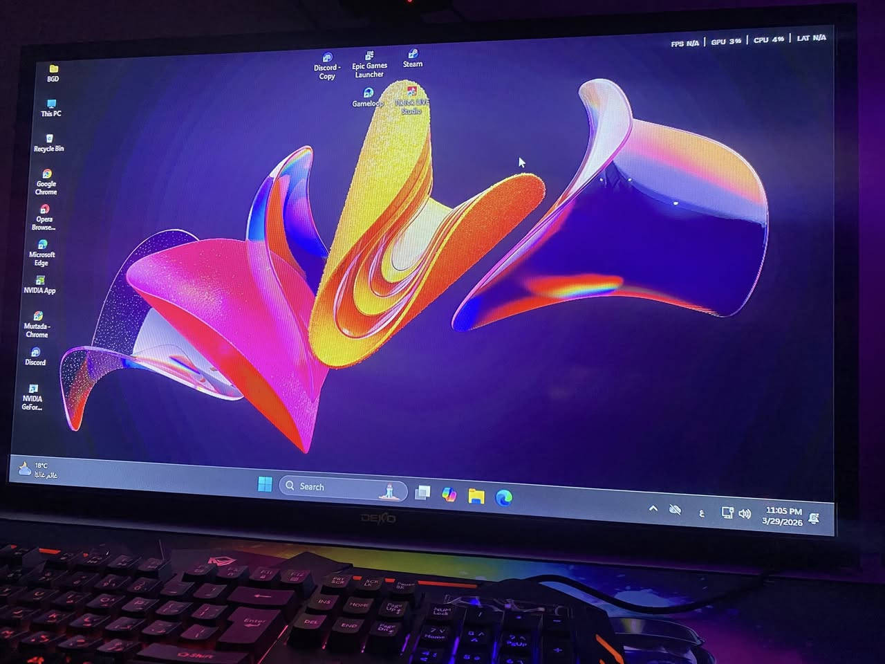 للبيع pc مستعمله 
مذربورد نوع Asus H510 
• CPU: i5-10400F
 • GPU: GTX 1660 Ti (6GB)
 • RAM: 16GB (2666MHz)
 • : (700GB+

 •.      SSD. 265GB
       •.      HHD   500GB

وشاشه حجم 32
وكيبورد احترافي
وموس 
بسعر مناسب


**إذا كنت صاحب هذا الإعلان وتريد حذفه لأي سبب، رجاءا أرسل رسالة إلى الدعم الفني**