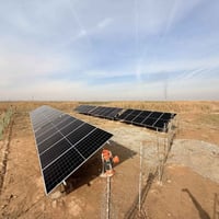 منظومة شمسية • عاكس 30KW • 30 لوح 645 واط