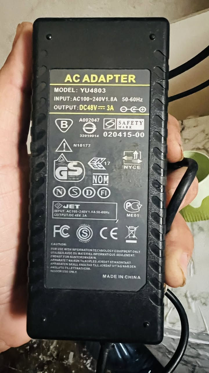 محوله 48 فولت مال هاف سويج كامرات ب25 الف


**إذا كنت صاحب هذا الإعلان وتريد حذفه لأي سبب، رجاءا أرسل رسالة إلى الدعم الفني**