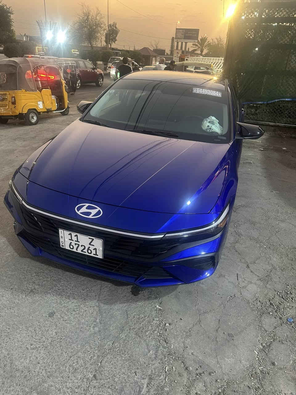 السلام عليكم هونداي ألنترا موديل 2024 الون جويتي 
ماشيه 25
سيار جديد
***********
السعر 173
مكان بغداد
