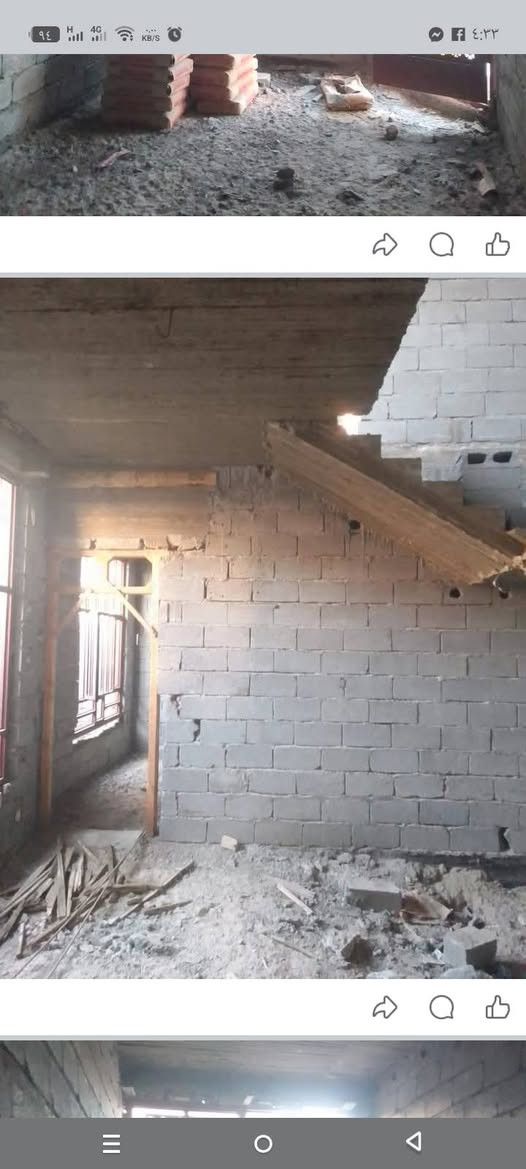 مشتمل هيكل للبيع حي الرساله قرب مدرسه رام الله القديمه للاستفسار *********** أسعر ٦٠ بي مجال
