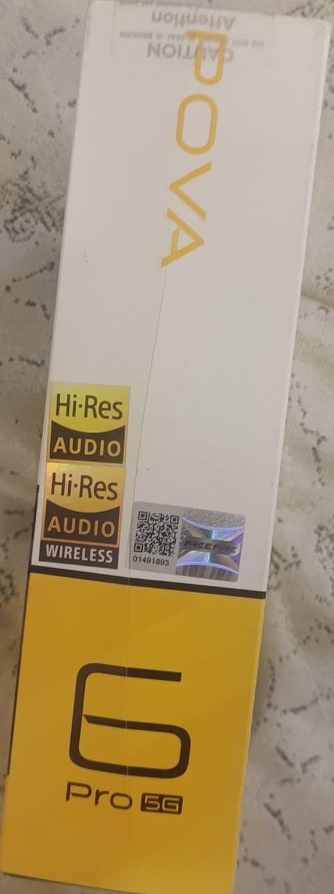 جهاز TECNO POVA6PRO 5G
جهاز مخصص للألعاب و الاستخدام الشخصي و التصفح

يكون بذاكرة 256 و عشوائية 12+12

معالج الجهاز Dimincity 6080

كامرة الجهاز جيدة جداً.

جهاز نظيف بمعنى الكلمة

كارت شحن فري فاير مع الجهاز يتراوح سعره 23-28الف 

 ملحقات كاملة شاحنة +واير بدون شخط او تشقق

3 گفرات او حافظة جهاز ، البلادية(الشفافة) +الي بل صورة تكون بيها حماية من الصدمات من الجوانب و من خلف الجهاز+حافظة جهاز اضافية جديدة غير مستخدمة

علبة الجهاز موجوده أيضآ

السعر: 225IQD و متوفر طرق دفع اخرى عن طريق الزين كاش او الماستر كارد

عنواني بابل

متوفر خدمة توصيل فقط في بابل

رقم للاتصال او تواصل واتساب ***********
