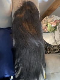 باروكة شعر طبيعي • كثيفة • ٥٥سم