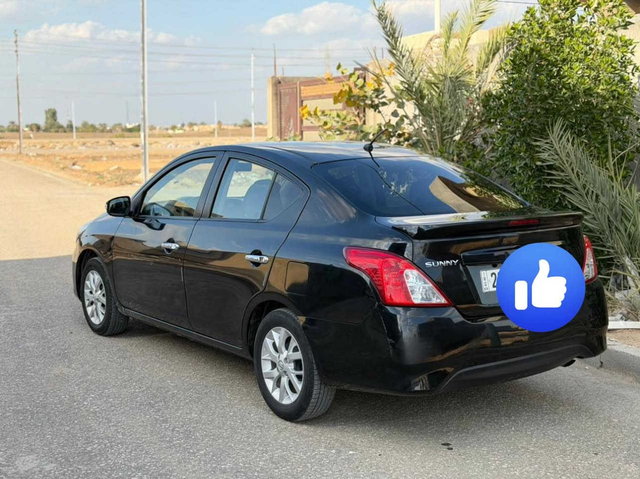 السلام عليكم للبيع نيسان صني مصري
موديل ٢٠٢٣ رقم شمالي الجديد
السياره مكفولة كفاله عامه
ماشيه ١٠٠ الف كيلوا
المواصفات:
اشاير مري
شاشة 
كامره خلفية 
ويل كب 
تبريد قطعتين 
السياره جاهزه وجديده دينار متحتاج مصرف 
السعر ١٠٨ بي مجال بسيط جداً للاستفسار ***********
العنوان بابل مشروع المسيب
