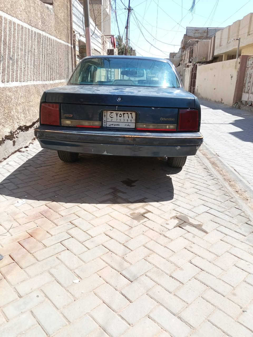 السلام عليكم اولدز موديل 90 رقم بغداد مشروع وطني سنويه ل27 محرك سته سلندر كير اوتو داخلهه جديد صدر امامي وخلفي جديد تخم تاير جديد سياره بلاديه بيهه جراد قماره وبنيد وصندوق كهربائيات كلهه شغاله سنتر لوك سياره بدون ضربه ولا خياس سعر 30 وبيهه مجال عنوان بغداد الزعفرانيه رقمي ***********
