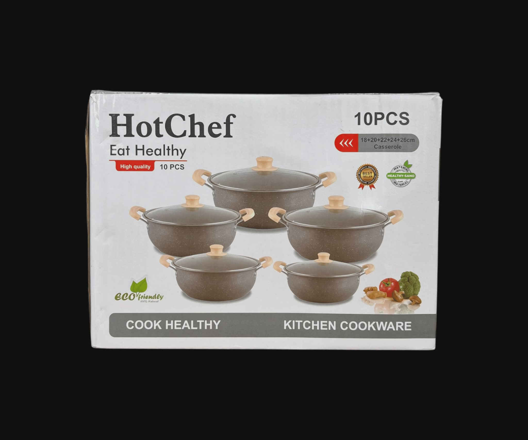إذا تبحث عن سيت قدور عملي وأنيق لمطبخك 🔥
سيت HotChef الماربل 5 قطع يوفرلك كل الأحجام اللي تحتاجها 👌

طلاء غير لاصق يسهّل الطبخ والتنظيف ✨

أغطية زجاج حراري حتى تراقب الأكل بدون ما تفتح الغطاء 👀

تصميم أنيق بلون أسود مرقط يضيف لمسة فخامة لمطبخك 🖤

مناسب للاستخدام اليومي وتحضير كل وصفاتك المفضلة 🍲

اختيار مثالي لكل بيت يحب الطبخ الصحي 🍃
السعر46000🔥
التوصيل 5000 لجميع محافظات العراق 
للطلب المراسله على الواتساب***********
