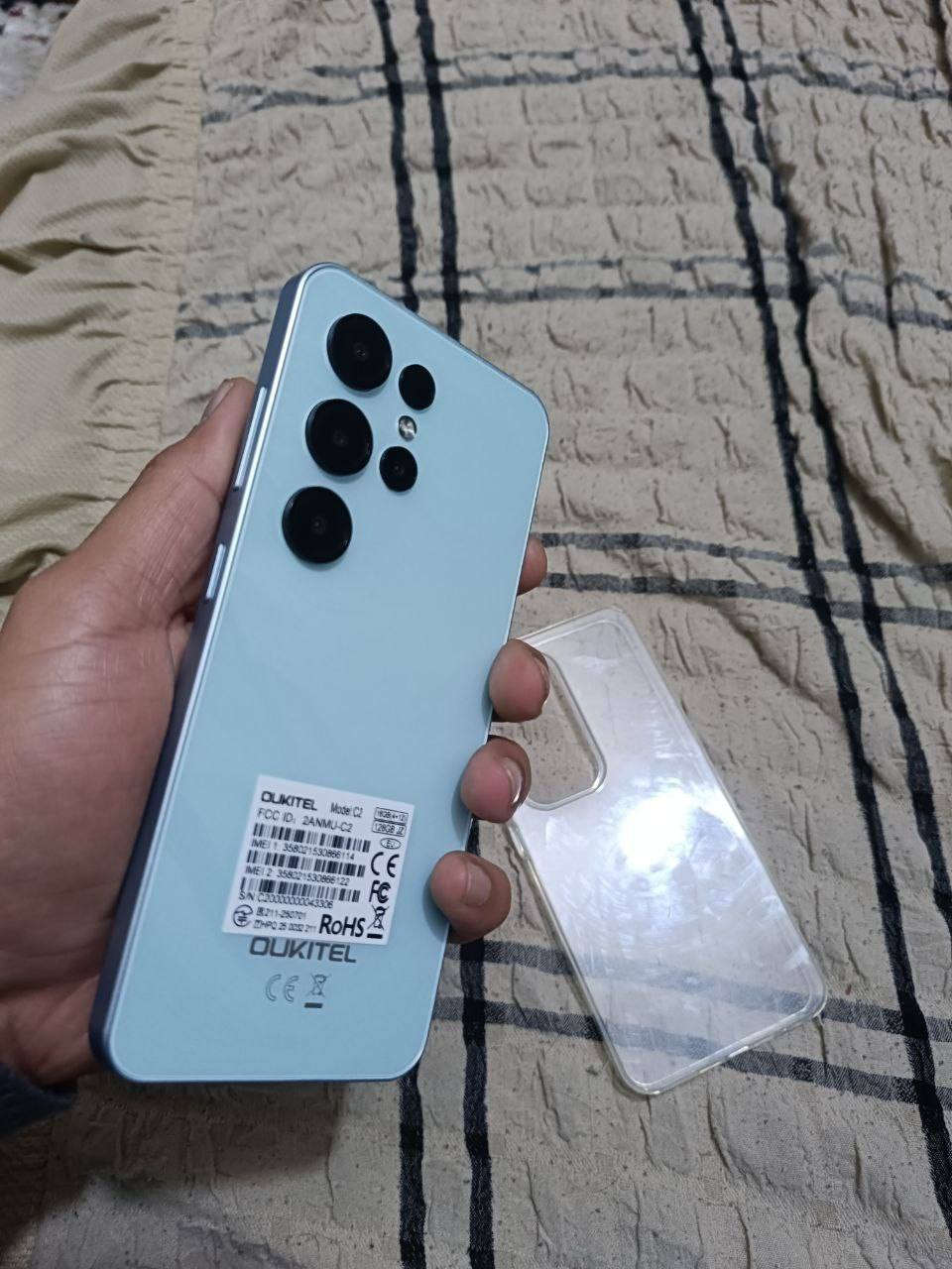 موبايل اوكتيل c2 البيع سعر 150 مستخدم يوم واحد فقط
مكاني كربلاء  حي النصر نتصل ***********

أ مواصفات OUKITEL C2
🔷لشاشة: IPS LCD بحجم 6.52 بوصة.
🔷لمعالج: Unisoc T310 رباعي النواة (12 نانومتر)
🔷الذاكرة والتخزين: 4 جيجابايت رام + 12 جيجابايت افتراضية (إجمالي 16 جيجابايت) مع مساحة تخزين 128 جيجابايت.
🔷الكاميرا: خلفية 13 ميجابكسل، وأمامية 5 ميجابكسل
🔷الشبكات: يدعم الـ 4G، وشريحتين. 
🔷شبيه الترا
