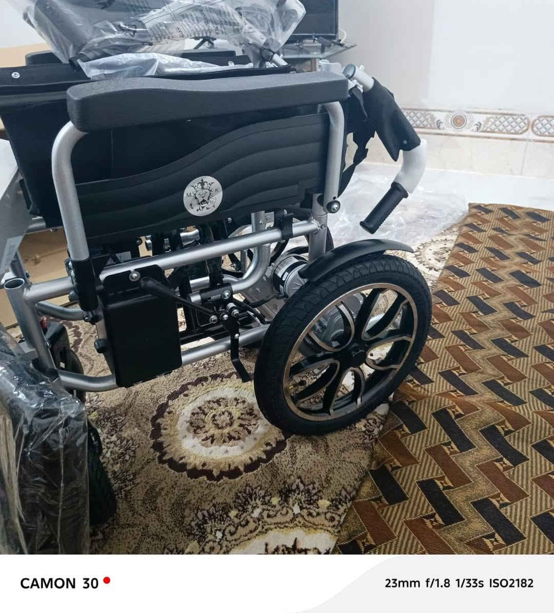 مكلف بالنشر....
كرسي كهربائي جديد غير مستخدم للبيع السعر 550 الف دينار المكان الموصل يرجى الاتصال على الرقم
***********
